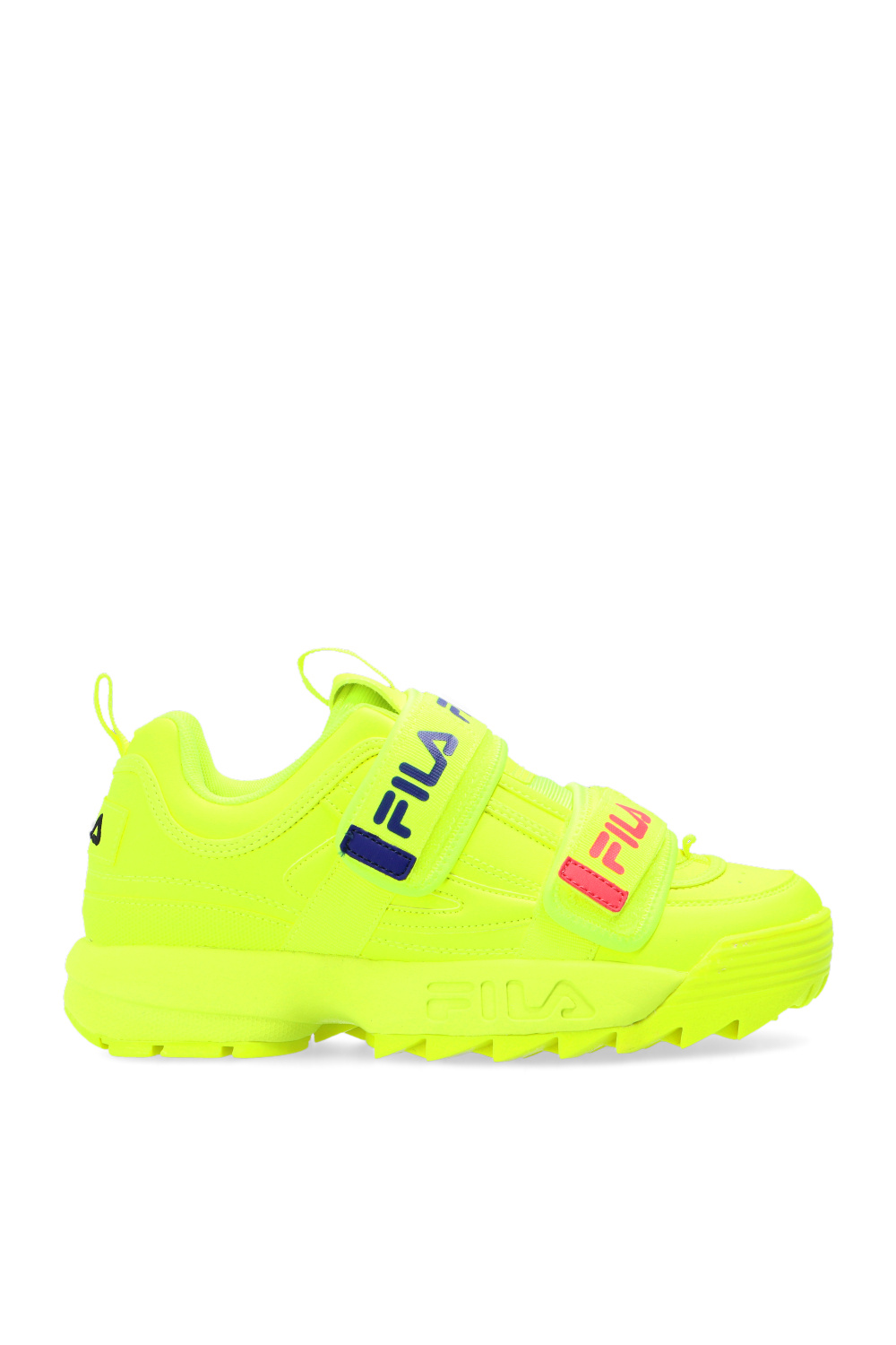 Fila disruptor fluo on sale yellow